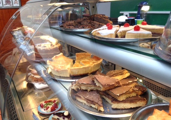 Come and try some of our delicious home-made cakes like caramel slice, cherry bakewell or coffee cake.