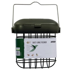 This Essential Suet Cake Feeder is ideal to dispense suet cakes to the birds in your garden. Its easy to use, clean & refill.