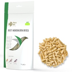Delicious high energy-packed pellets of suet blended with mealworms.