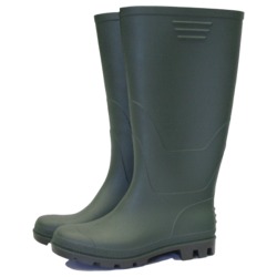 The Original Full Length Wellington Boots are made from lightweight PVC with a cushioned sole.